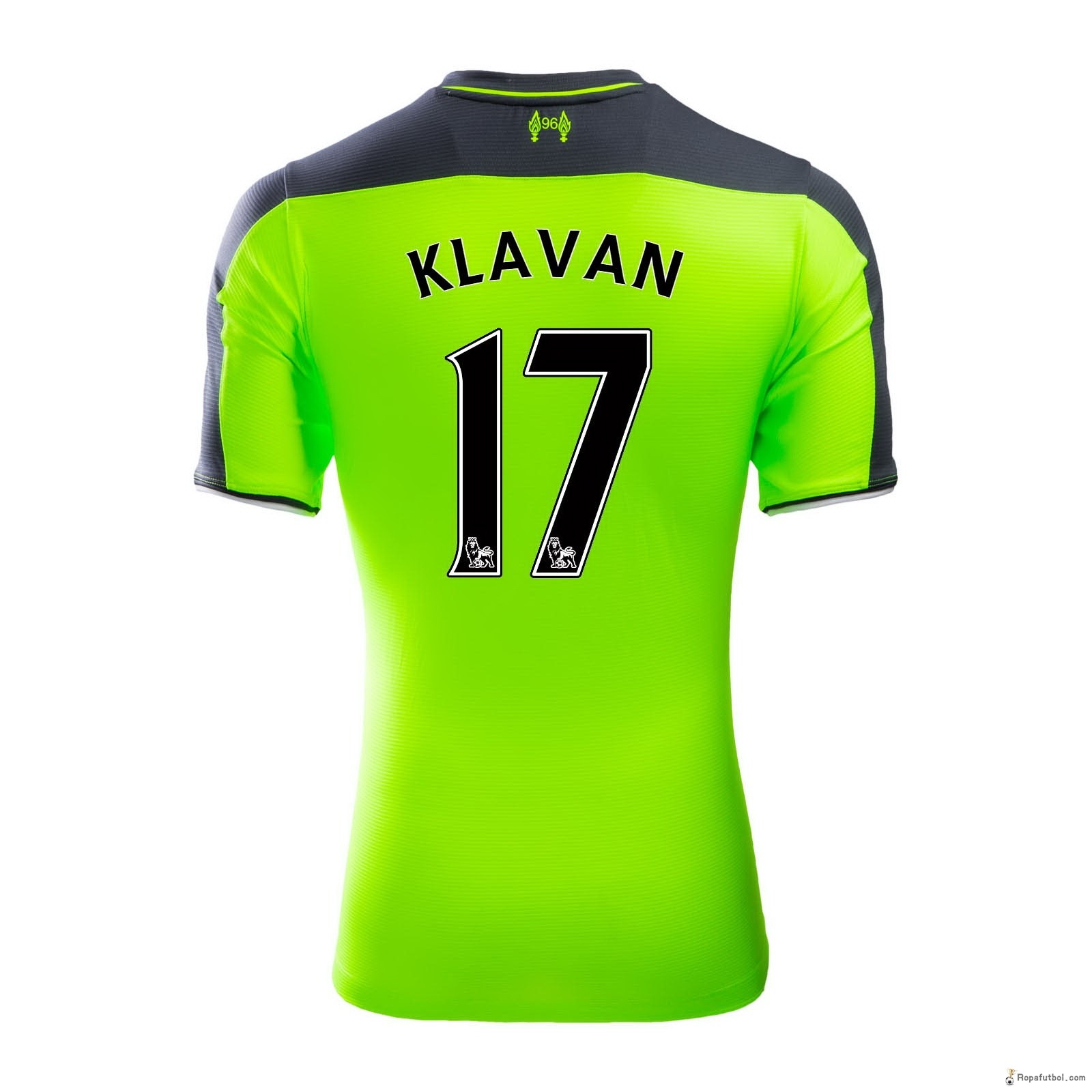 Camiseta Liverpool Replica Tercera Ropa Klavan 2016/17 Verde